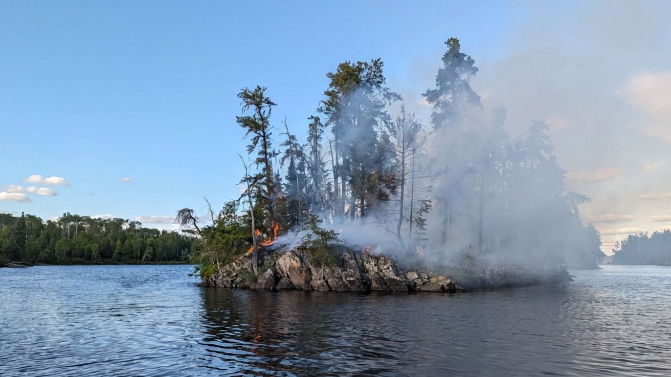 iPhone 14 satellite SOS calls firefighters to Canadian island