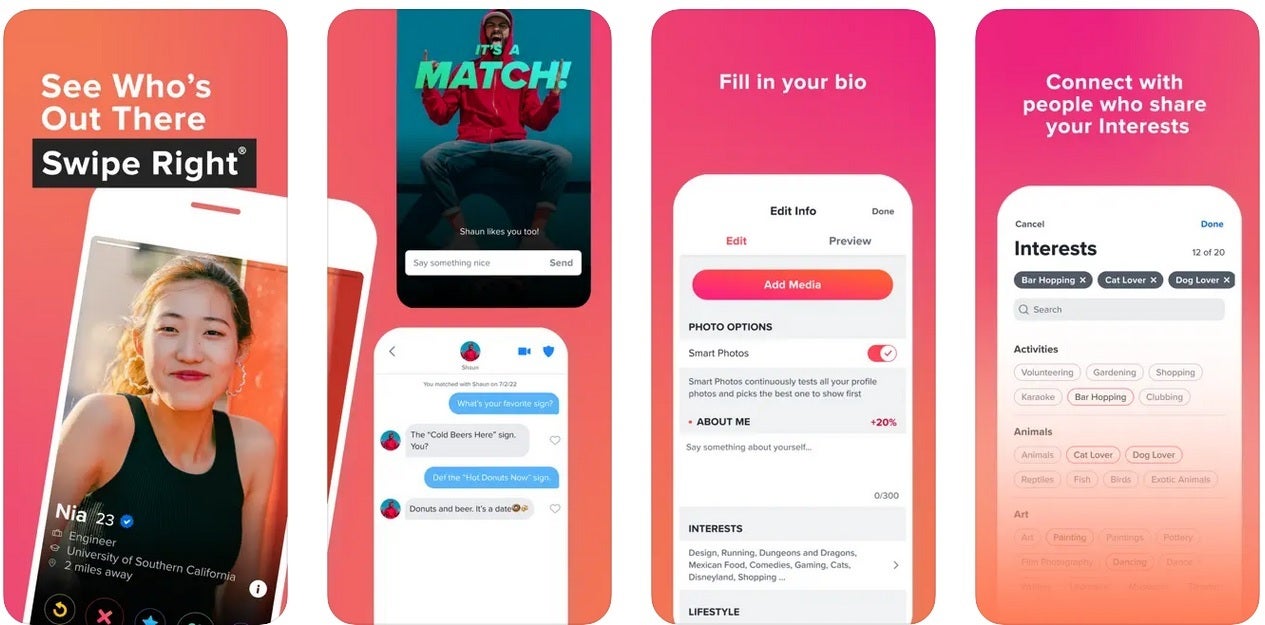 Tinder is testing several ways that AI can improve subscribers&#039; profiles - Tinder embraces AI to help you find someone to embrace you