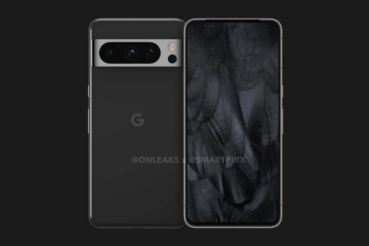 These are leaked renders of the Pixel 8 Pro. - Fresh report details and 'confirms' Pixel 8 and Pixel 8 Pro storage variants and colors