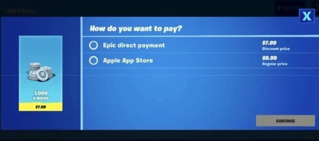 Apple threw Fortnite out of its App Store for trying to bypass its in-app payment platform - Supreme Court ruling allows Apple to continue blocking links to third-party app-payment services