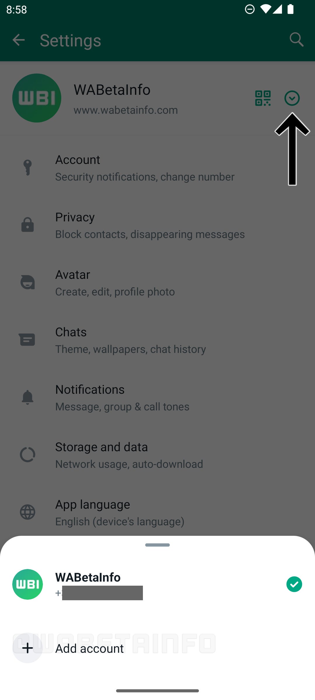 WhatsApp&#039;s multi-account support feature is now available for select beta users