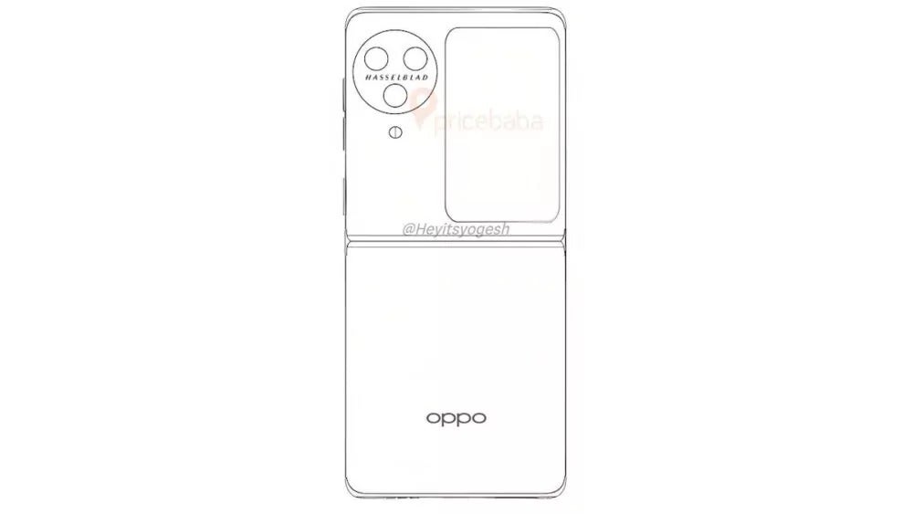 Another leak shows the Oppo Find N3 Flip with a triple camera layout