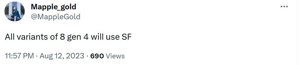 Computer engineer MappleGold says Samsung Foundry will build all variants of the Snapdragon 8 Gen 4 chipset - Snapdragon 8 Gen 4 chipset might not be dual-sourced after all