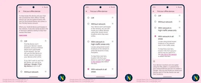 The different levels of involvement in Android&#039;s Find My Device network explained. - Google will soon make it easier for Android users to find their lost phones: here&#039;s how