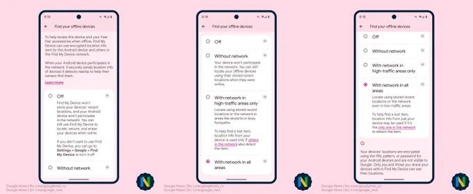 The different levels of involvement in Android&#039;s Find My Device network explained. - Google will soon make it easier for Android users to find their lost phones: here&#039;s how