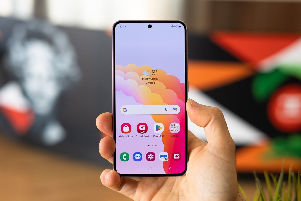 The S24 is likely to look very similar on the outside to the S23 (pictured here). - Samsung is preparing a small but notable battery upgrade for the base Galaxy S24