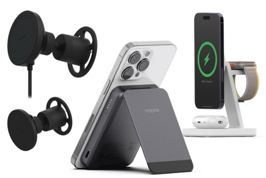 The new Qi2 compatible wireless charging products announced at IFA today by mophie - New Qi2 wireless chargers announced by mophie