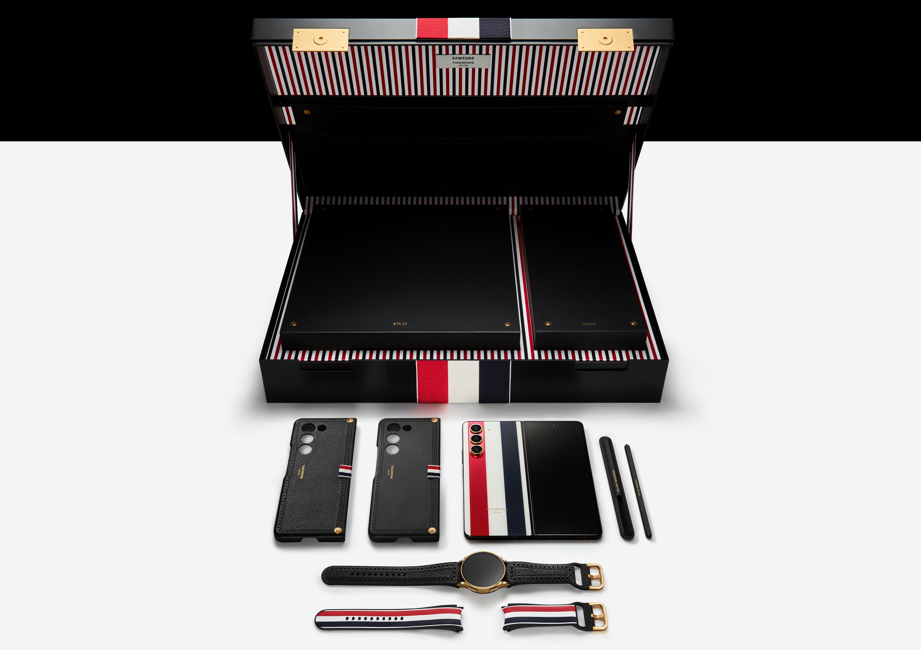 Source - Samsung - Samsung announces this year's limited Thom Browne edition for Galaxy Z Fold5 and Watch6