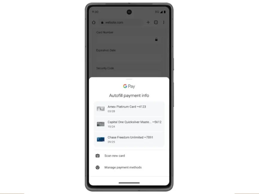 Google Pay's autofill finally lets you name your cards: here's how