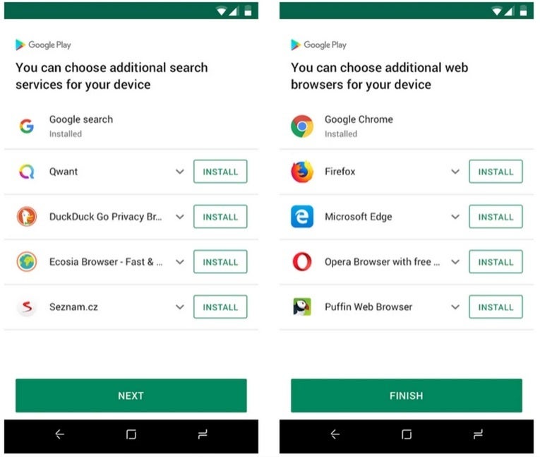 In  2019, the EU forced Google to give Android users the opportunity to choose a default search engine and browser - Future of Google Search will depend on who wins this antitrust battle