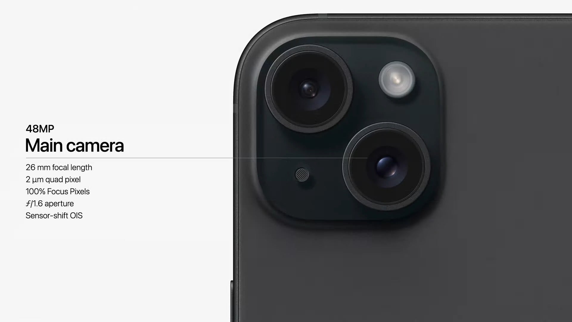 Apple iPhone 15&#039;s 48MP camera specs - Apple iPhone 15 and 15 Plus land with old price, new USB-C, and 14 Pro features
