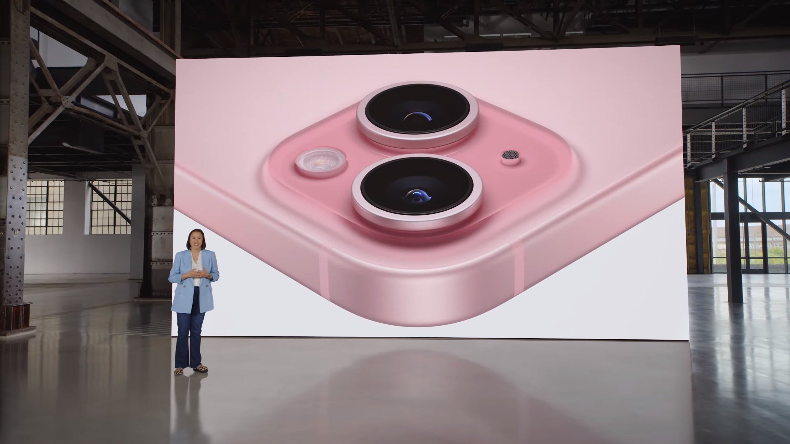 The iPhone 15 in Pink (Image Credit - Apple) - iPhone 15 colors: finding yours across 15, Pro, and Pro Max