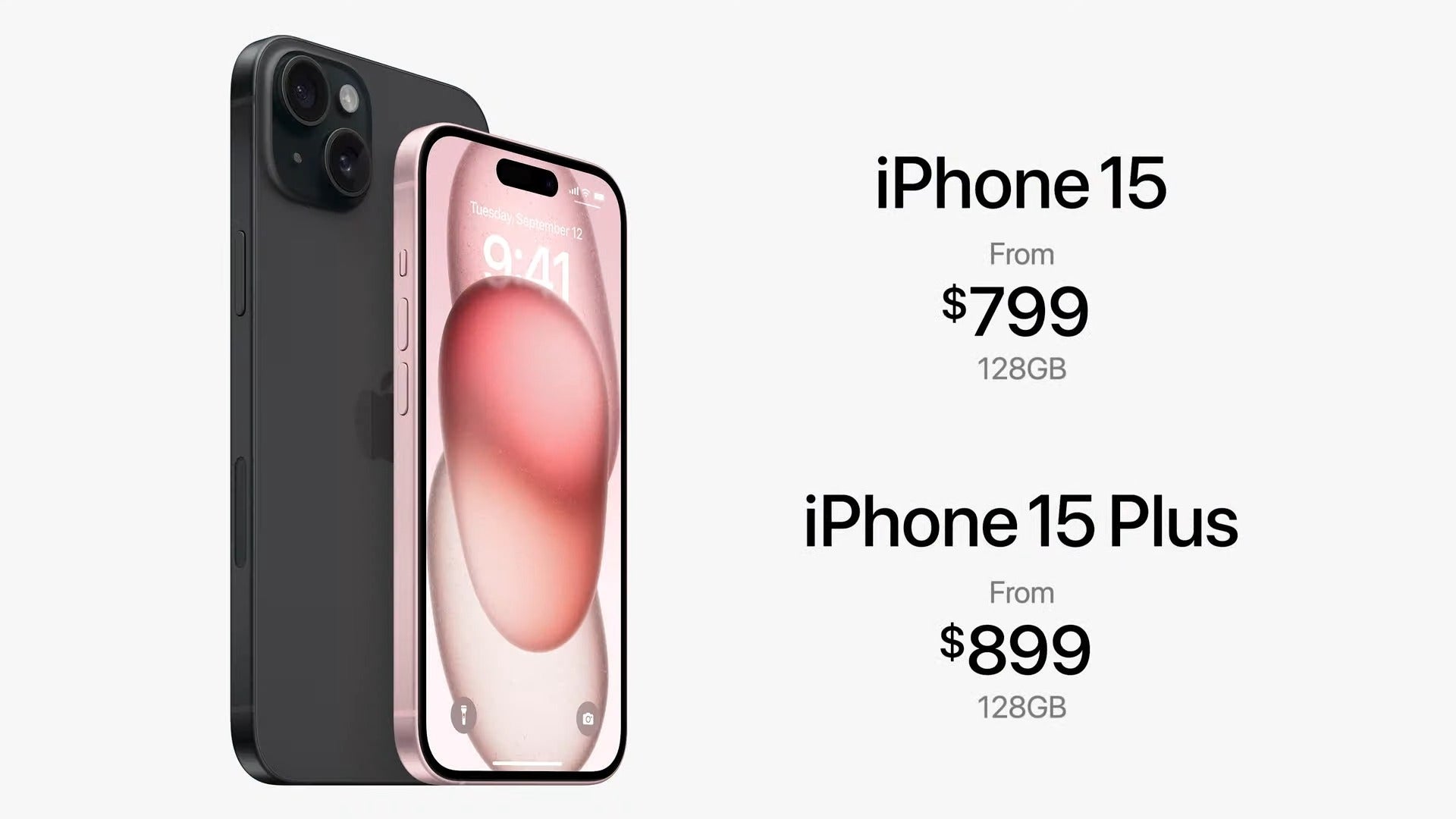 Apple iPhone 15 and iPhone 15 Plus prices - Apple iPhone 15 and 15 Plus land with old price, new USB-C, and 14 Pro features