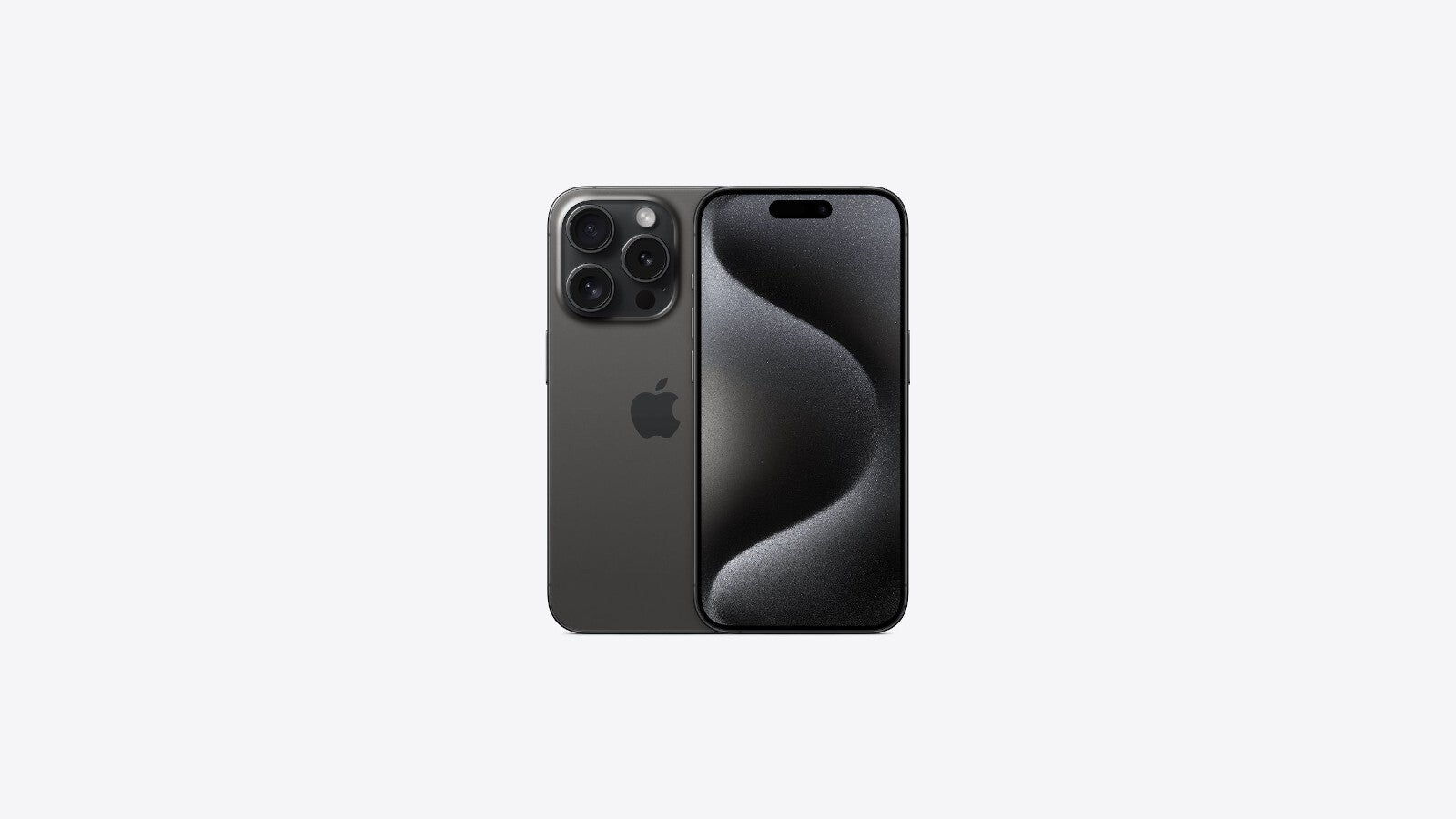 The iPhone 15 Pro in Black Titanium (Image Credit - Apple) - iPhone 15 colors: finding yours across 15, Pro, and Pro Max