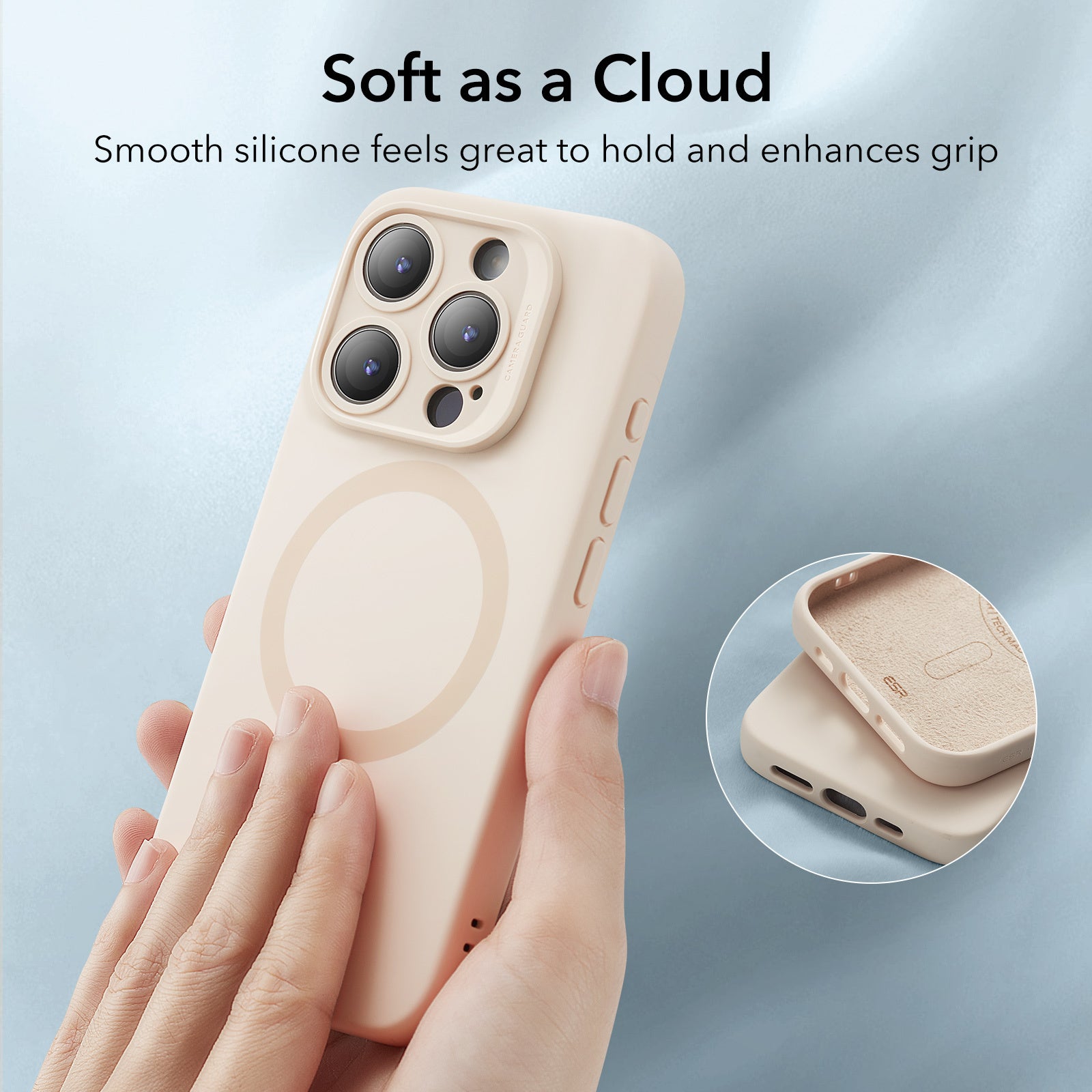 iPhone 12 Pro Max Cloud Soft Silicone Case - ESR