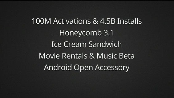 Google announces Android Ice Cream Sandwich and Honeycomb 3.1, promises timely updates