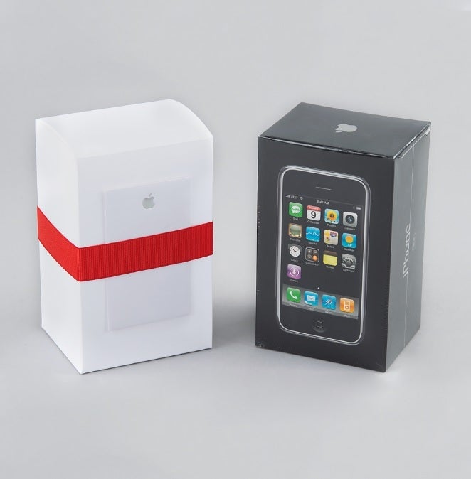 An 8GB OG iPhone unit still sealed and in original Apple gift wrapping - 2010 iPad signed by Jobs, a 2007 "Holy Grail" iPhone among Apple devices being auctioned off