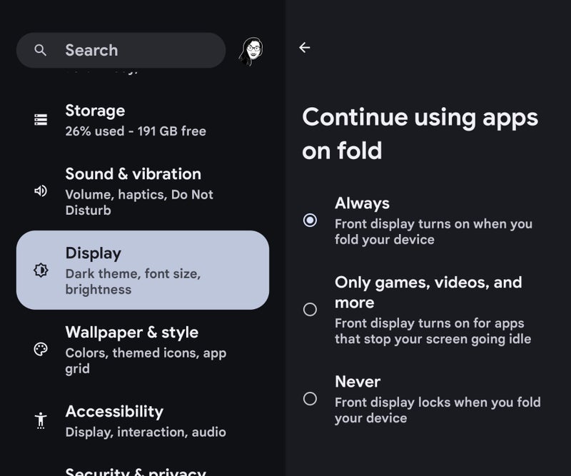 Android 14 QPR1 Beta 1 introduces large screen improvements for Pixel Fold and Pixel Tablet users