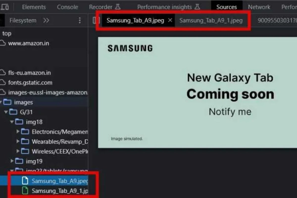Le nom de la Galaxy Tab A9 est confirmé par Amazon.  - La Galaxy Tab A9 de milieu de gamme de Samsung approche à grands pas, comme le confirme Amazon