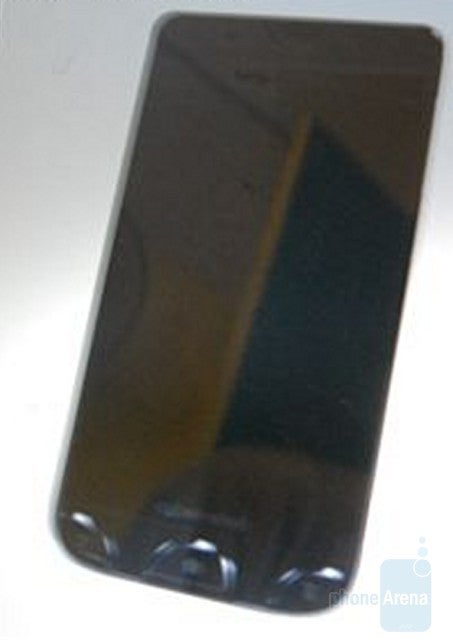 Murky images of a touchscreen Sony Ericsson Cyber-shot phone leak, possibly Android