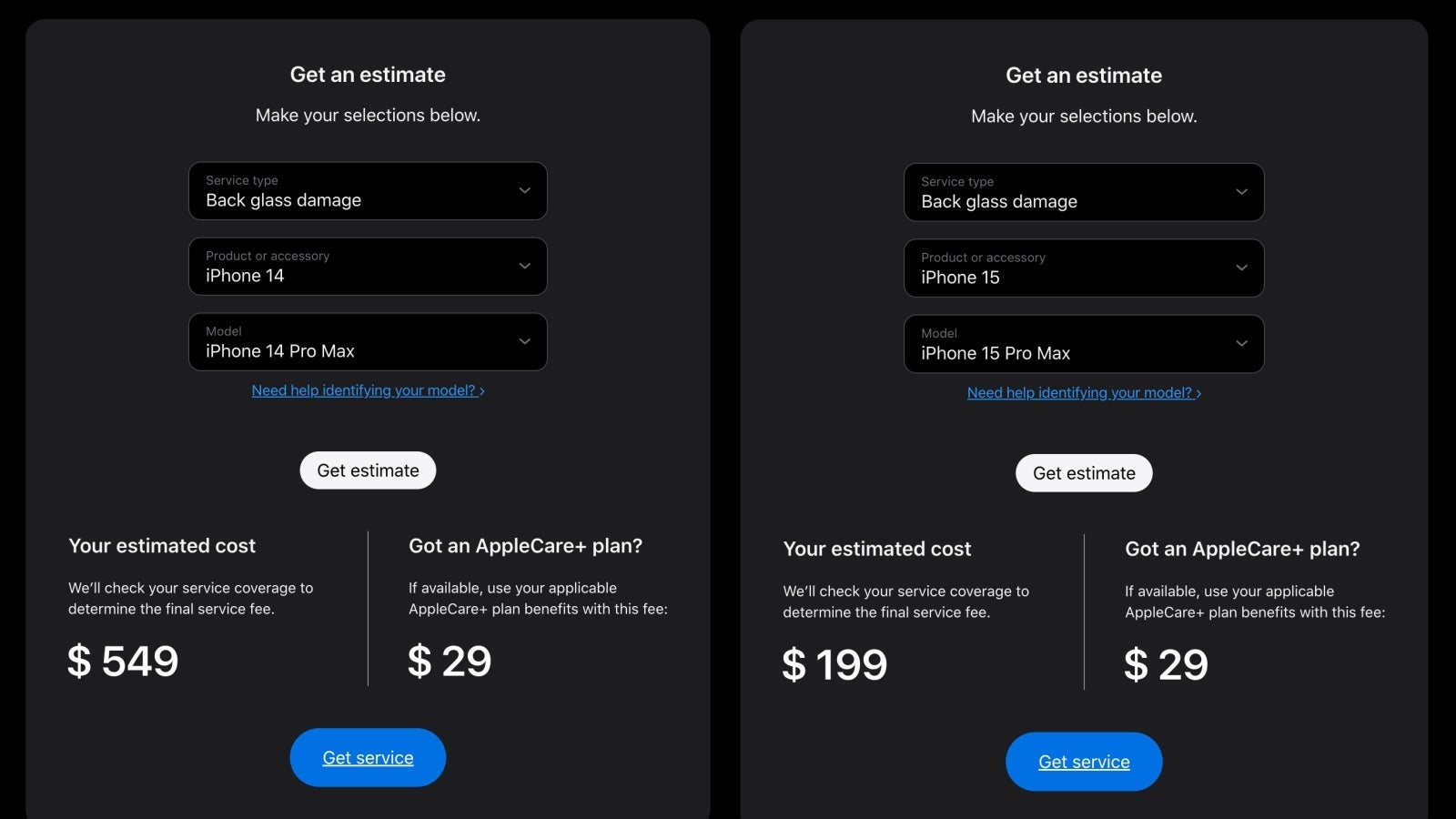 iPhone 15 Pro and iPhone 15 Pro Max are much cheaper to repair now. - iPhone 15 and iPhone 15 Pro: Totally “game-changing” but not for the reasons you expect