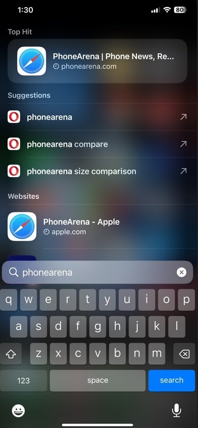 Spotlight on iOS gives users an idea what an Apple search engine might be able to do - Apple might be ready to include its own search engine in iOS if Google loses to the DOJ in court