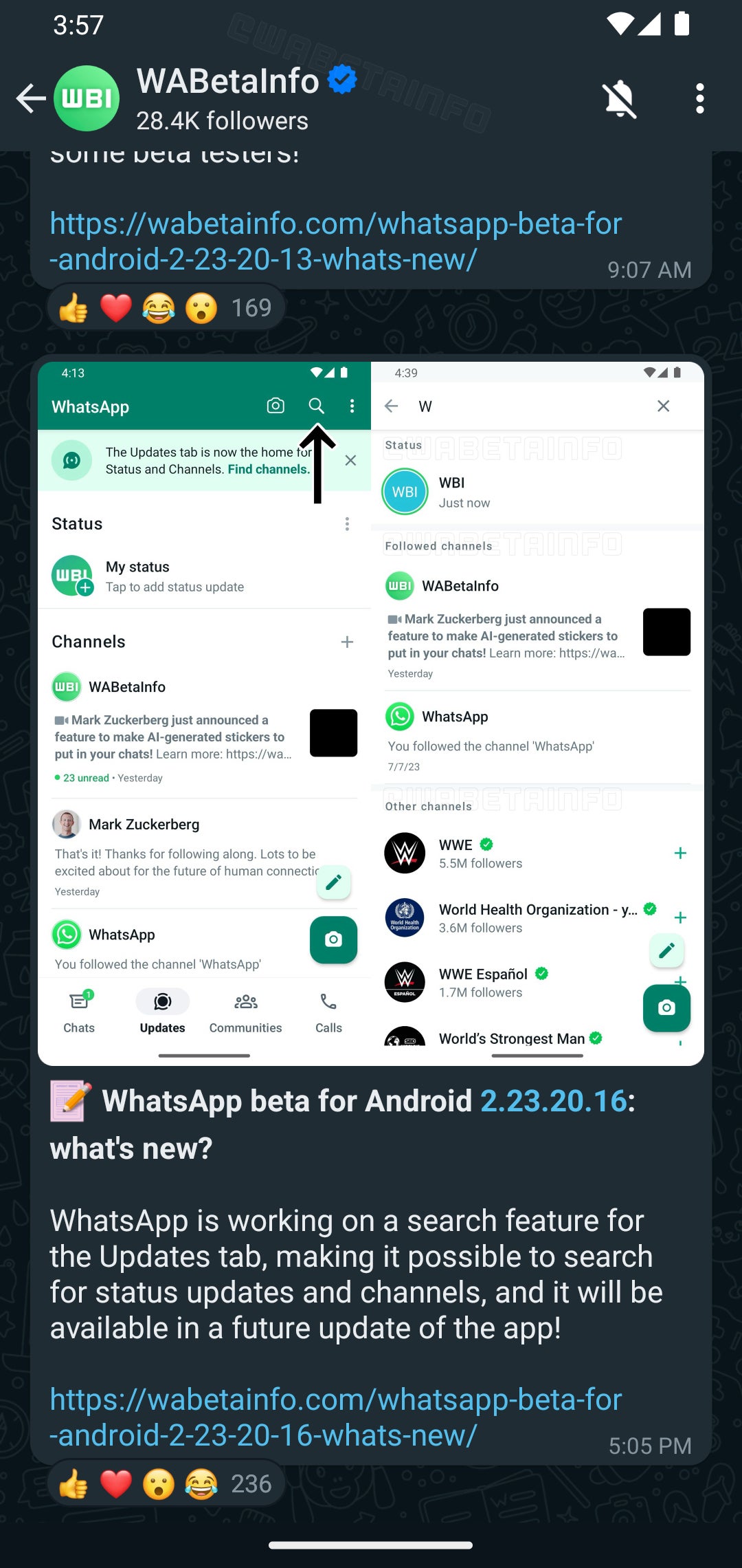 Image Credit–WABetaInfo - WhatsApp’s verification badge: blue is the new green