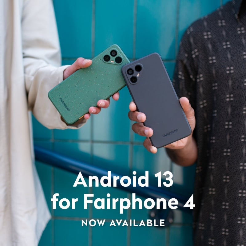 Fairphone 4 is finally getting updated to Android 13, here is what’s new