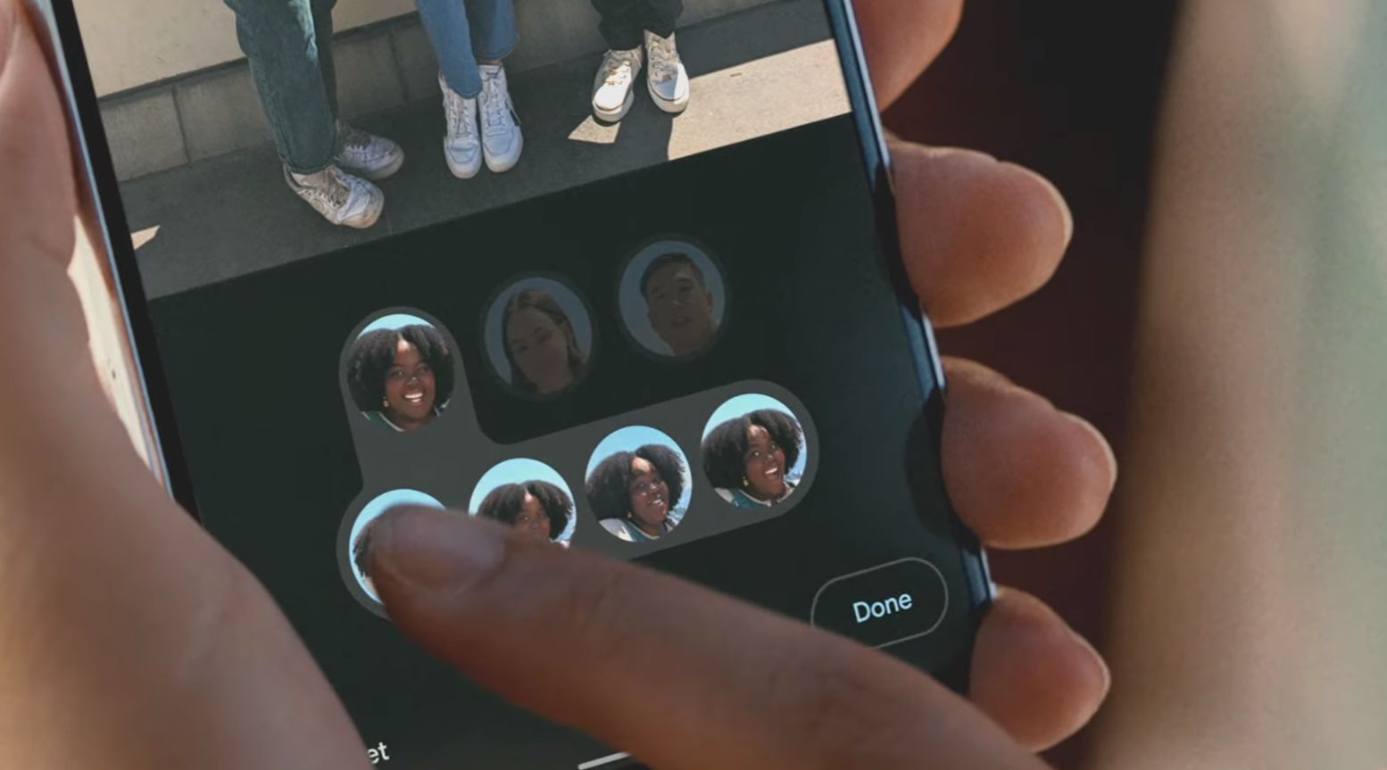 A new Best Take camera feature can quickly swap out the faces of all people in a photograph with their best instance - Pixel 8&#039;s Tensor G3 brings a bucketful of new AI features - photos will never be real again