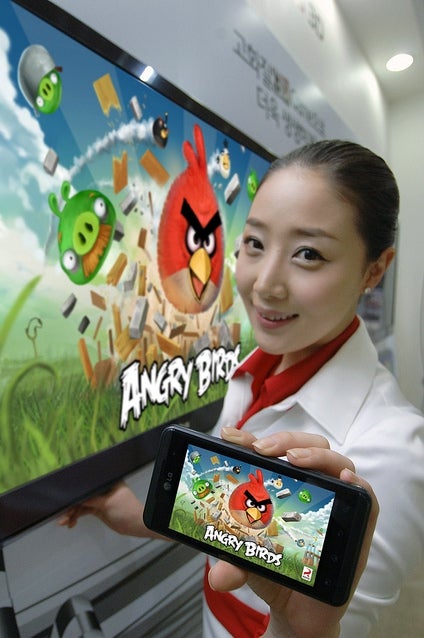 Angry Birds to be preloaded on LG Optimus smartphones