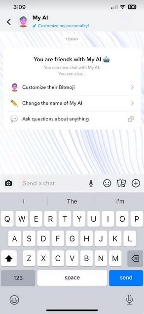 Mon IA de Snapchat est alimentée par ChatGPT d'Open AI - 25 000 personnes demandent à Google chaque mois comment se débarrasser de Mon IA de Snapchat