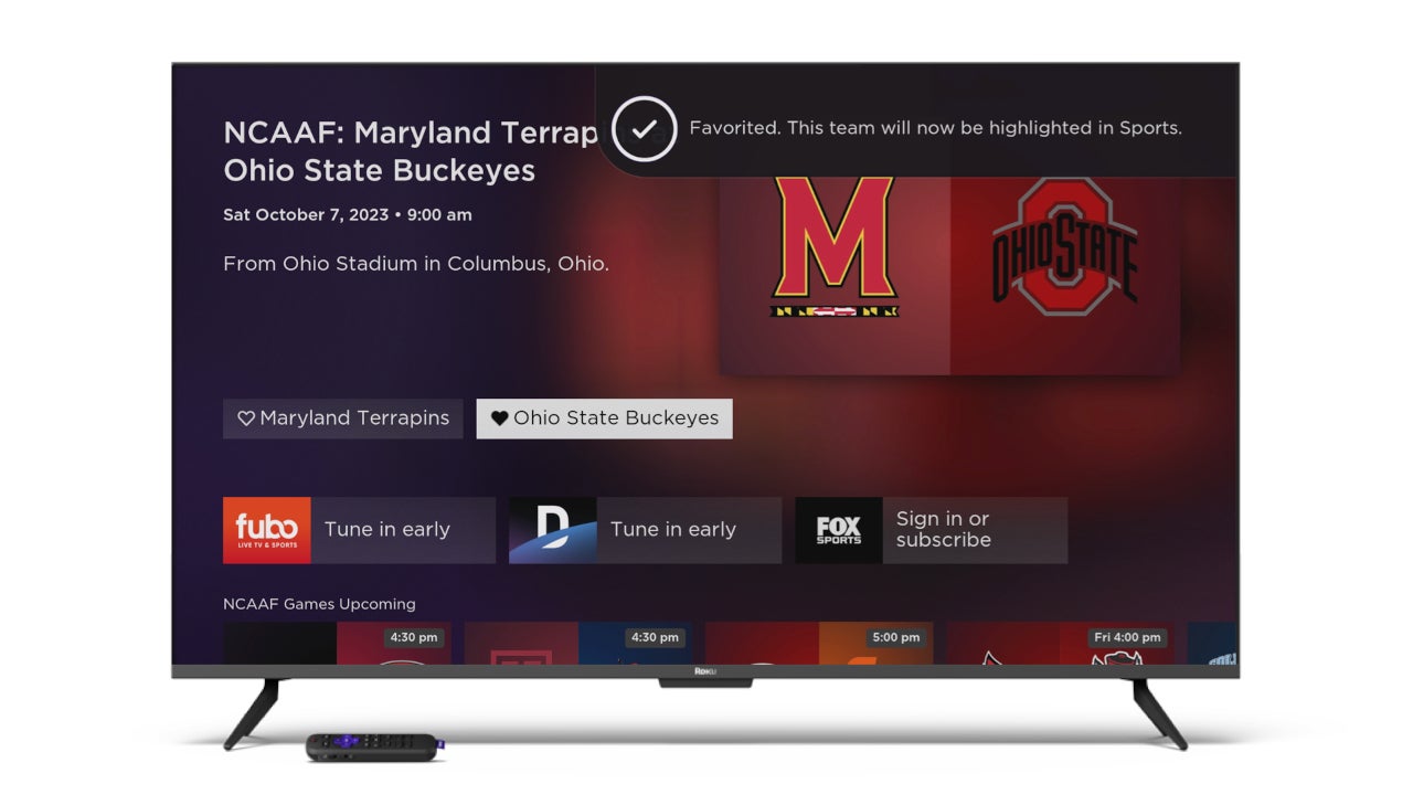 Sports favoriting - Roku announces new major OS update coming soon, here is what&#039;s new