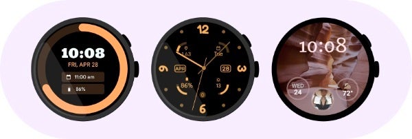 Source de l'image - Google - Wear OS 4 arrive enfin sur la Pixel Watch originale