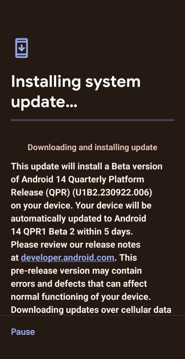 Android 14 QPR1 Beta 2 is now available for eligible Pixel devices with bug fixes and new features