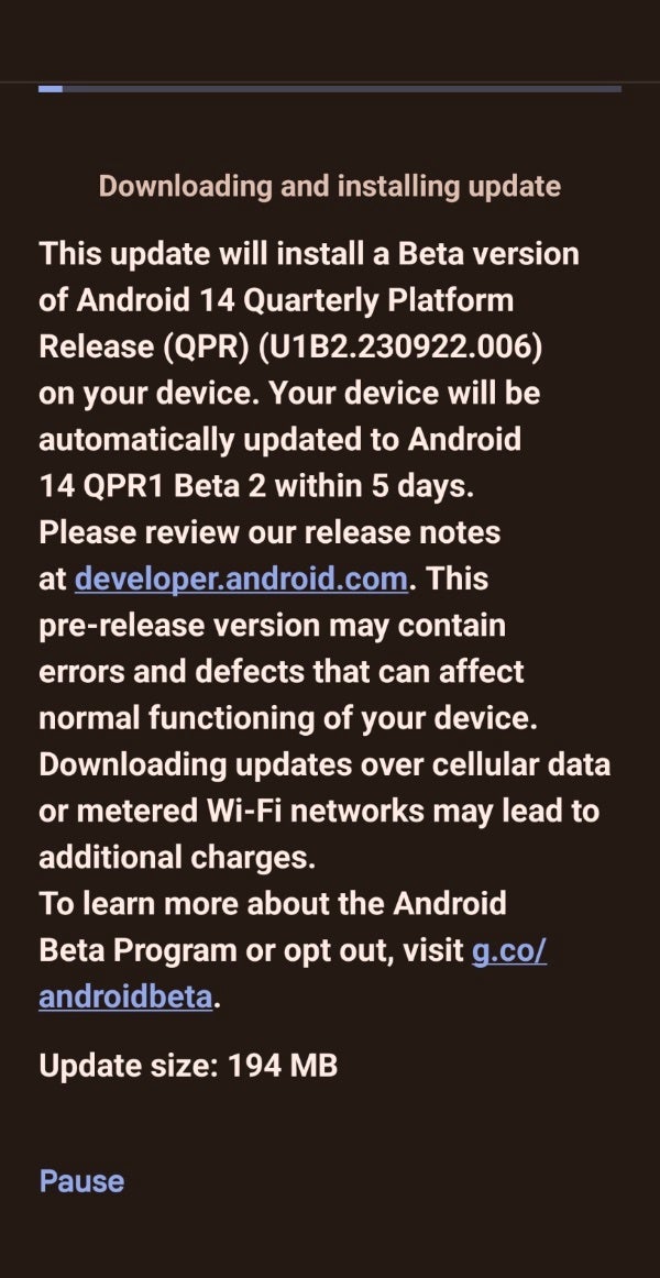 Android 14 QPR1 Beta 2 is now available for eligible Pixel devices with bug fixes and new features