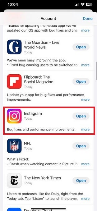 I&#039;ve already received the Instagram update on my iPhone - Tests indicate the heat is off iPhone following iOS 17.0.3 update