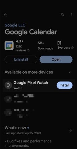 Google Calendar app for Wear OS now rolling out with Tasks, Tiles and Complications