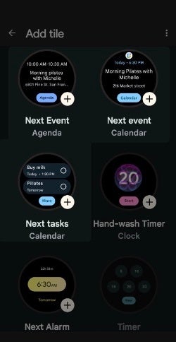 Google calendar on samsung watch hot sale