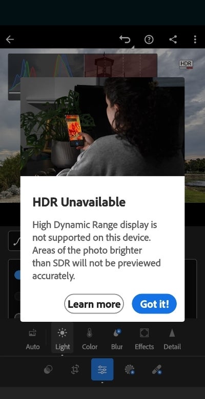 Adobe Lightroom mobile adds HDR support on Android 14 for select Google Pixel models