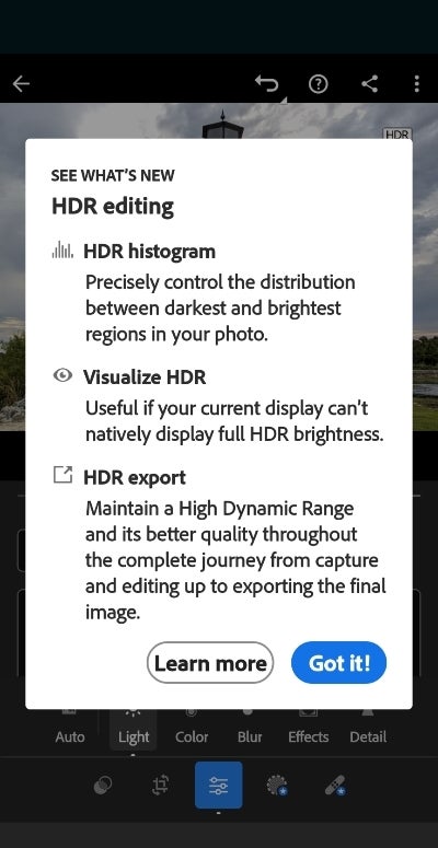 Adobe Lightroom mobile adds HDR support on Android 14 for select Google Pixel models