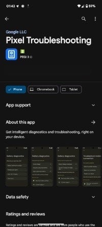 You can now troubleshoot battery and network issues on the Google Pixel 8 series via a new app