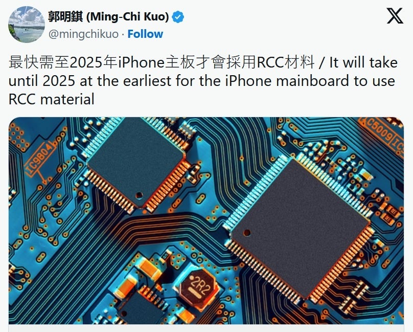 Reliable analyst Ming-Chi Kuo explains the change that could take place to the mainboard on the iPhone 17 Pro line - Here&#039;s why iPhone 17 Pro and Pro Max could have significantly more battery life