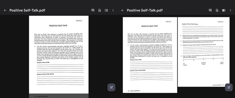 Les utilisateurs d'Android pourraient bientôt bénéficier d'une présentation de document sur deux pages dans Google Drive