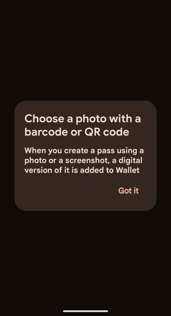 Google Wallet now rolling out option to digitize physical cards from photos with a QR or bar code
