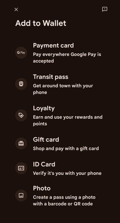 Google Wallet now rolling out option to digitize physical cards from photos with a QR or bar code