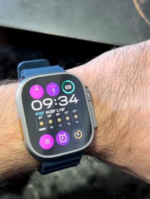 Complications turn pink on the Apple Watch Ultra 2 - Apple hints update is coming to fix flickering Watch display issues and more