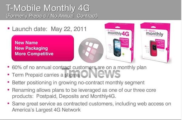 T-Mobile to re-introduce unlimited pre-paid on May 22nd