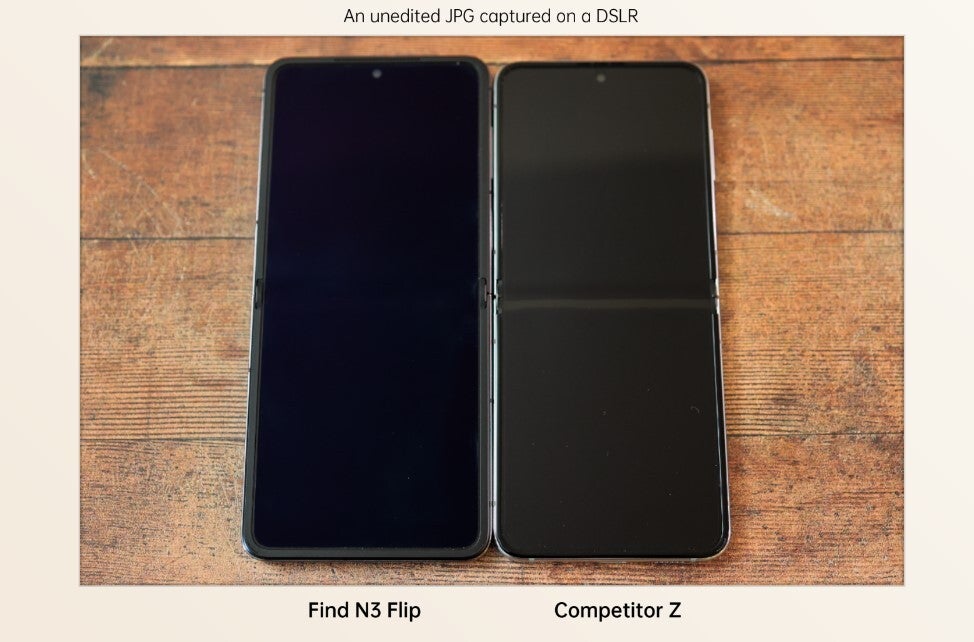 The Find N3 Flip Flexion Hinge upgrade brings about nearly undetectable screen crease - Oppo Find N3 Flip lands globally with the best camera kit on a clamshell