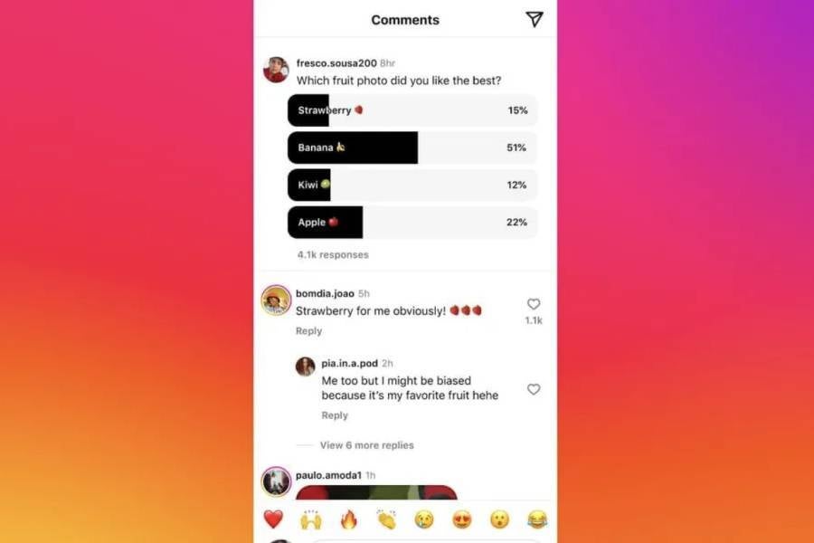 Time to vote, Instagram fellows: Polls in the comments coming soon