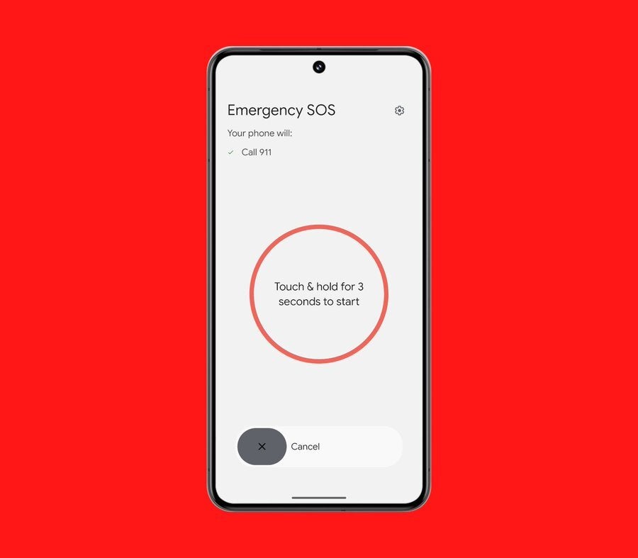 This &quot;Hold &amp;amp; Touch ring should reduce or even eliminate accidental emergency calls from Android phones - First responders throughout the world will be happy with this change Google made to Android